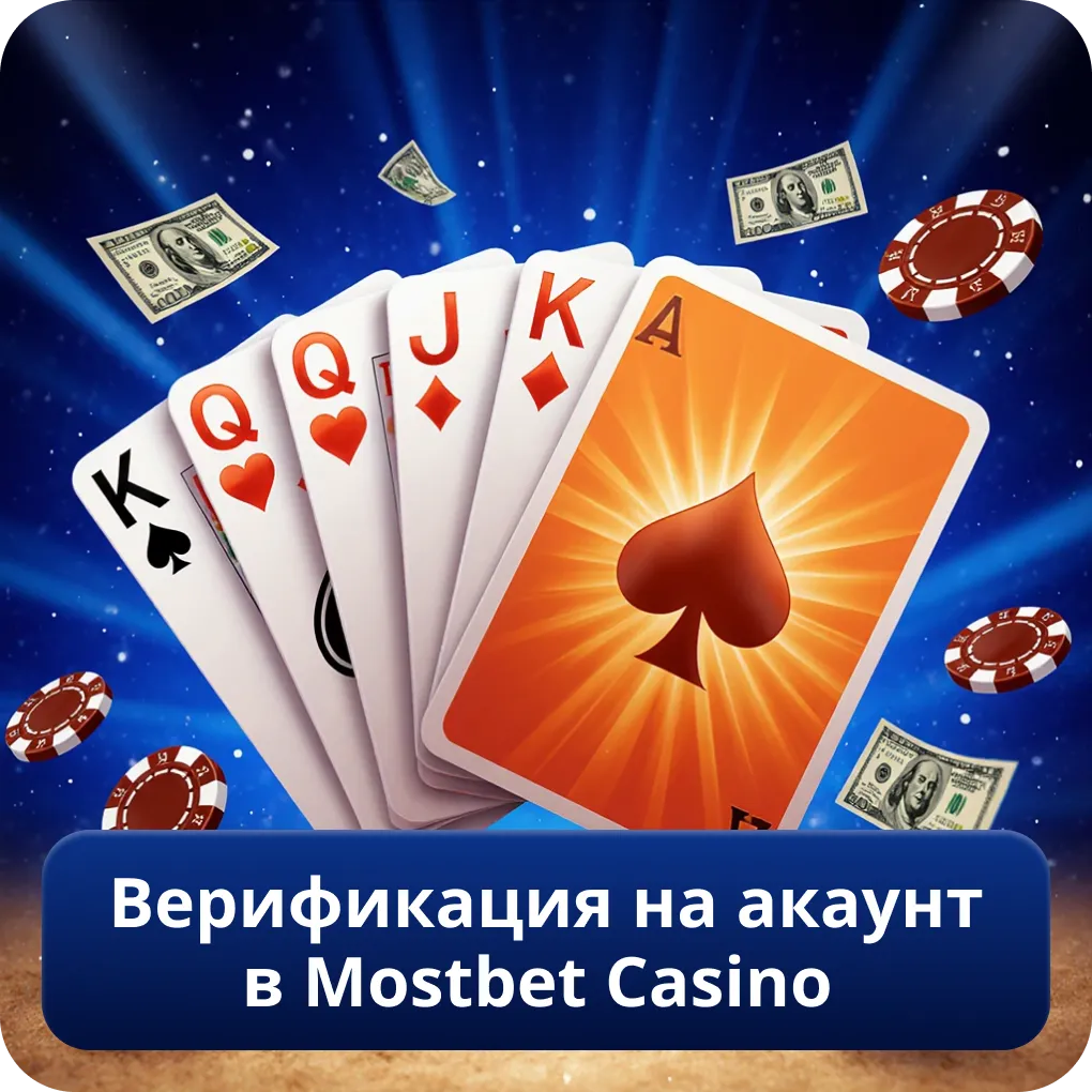 Верификация на акаунт в Mostbet Casino