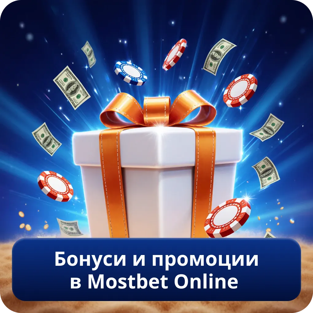 Бонуси и промоции в Mostbet Online