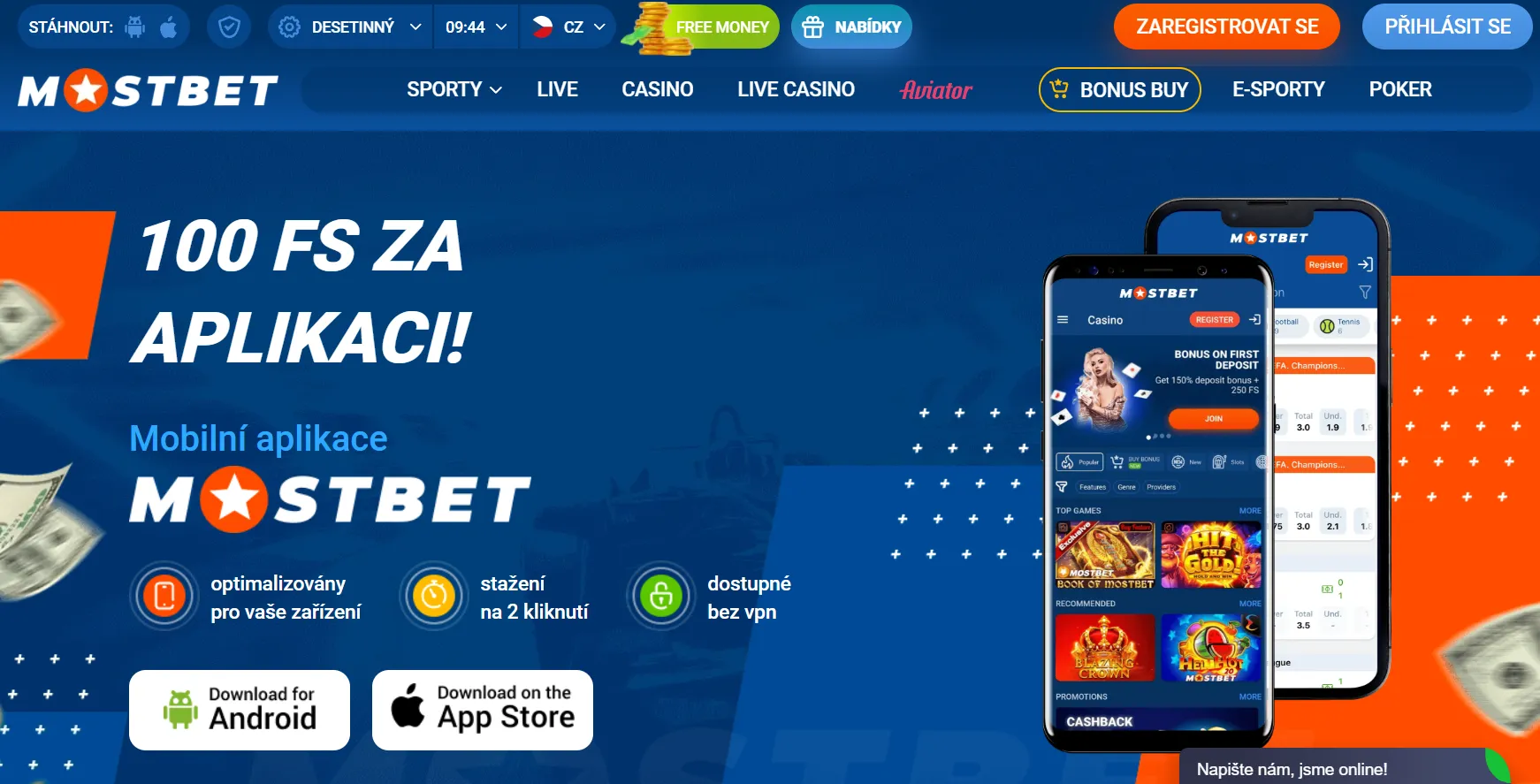 Mostbet app – kompletní mobilní průvodce